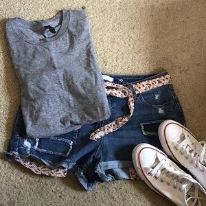 Anvil lightweight gray t-shirt, size small